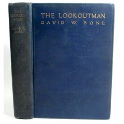 1923 "THE LOOKOUTMAN" HARDCOVER BOOK BY DAVID W BONE