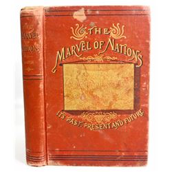 1886 "OUR COUNTRY IS PAST, PRESENT AND FUTURE" HARDCOVER BOOK