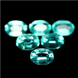 LOT OF 6.20 CTS OF PARAIBA BLUE GREEN MADAGASCAR APATITES