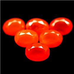 LOT OF 8.11 CTS OF REDDISH ORANGE INDIAN CARNELIANS