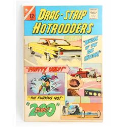 1966 DRAG STRIP HOTRODDERS NO 10 COMIC BOOK - 12 CENT COVER