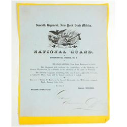 1858 SEVENTH REGIMENTAL ORDER NO.3