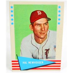 1961 FLEER HAL NEWHOUSER #66 BASEBALL CARD