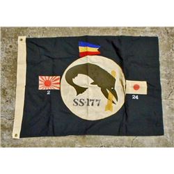 USN NAVAL USS PICKEREL SS 177 SUBMARINE KILL FLAG