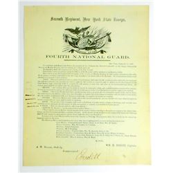 1859 SEVENTH REGIMENT FOURTH NATIONAL GUARD