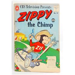 1957 ZIPPY NO. 50 COMIC BOOK - 10 CENT COVER