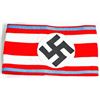 Image 1 : GERMAN NAZI POLITICAL NSDAP ORTS SWASTIKA ARM BAND