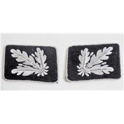 PAIR OF GERMAN NAZI WAFFEN SS GENERAL COLLAR TABS