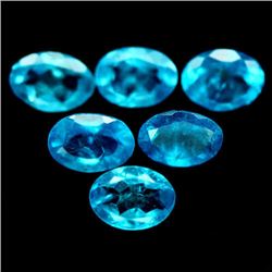 LOT OF 3.15 CTS OF BLUE MADAGASCAR APATITES
