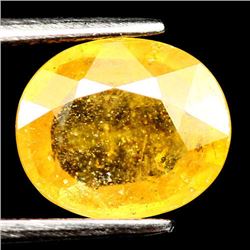 3.65 CT YELLOW MADAGASCAR SAPPHIRE