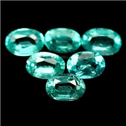 LOT OF 5.41 CTS OF GREEN MADAGASCAR APATITES