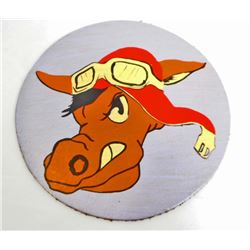 USAAF ARMY AIR CORPS LEATHER BOMB SQUADRON PATCH