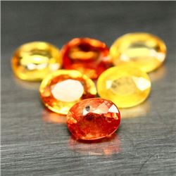 LOT OF 4.50 CTS OF FANCY COLOR AFRICAN SAPPHIRES