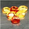 Image 1 : LOT OF 4.50 CTS OF FANCY COLOR AFRICAN SAPPHIRES