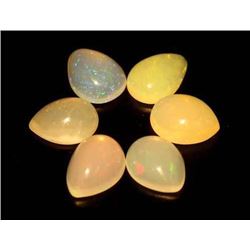 LOT OF 5.63 CTS OF MULTICOLOR ETHIOPIAN OPALS