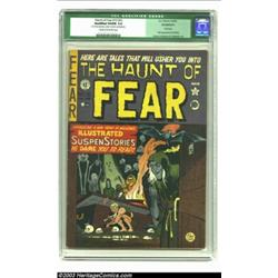 The Haunt of Fear #15 (#1) (EC, 1950) CGC Qualified VG/FN 5.0 Cream to off-white pages. The first...