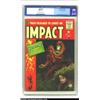 Image 1 : Impact #2 Gaines File pedigree 5/12 (EC, 1955) CGC NM 9.4 Off-white to white pages....