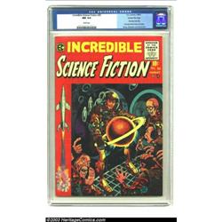Incredible Science Fiction #30 Gaines File pedigree 3/12 (EC, 1955) CGC NM 9.4 White pages. One o...