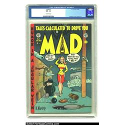 Mad #4 (EC, 1953) CGC NM 9.4 Off-white pages. Harvey Kurtzman, in his unique style, draws another...