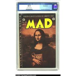 Mad #14 Gaines File pedigree 4/12 (EC, 1954) CGC NM 9.4 Off-white to white pages. On this cover,...