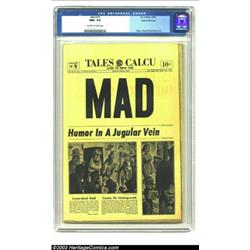 Mad #16 Gaines File pedigree 3/12 (EC, 1954) CGC NM+ 9.6 Off-white to white pages....