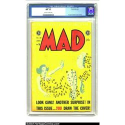 Mad #18 Gaines File pedigree 4/12 (EC, 1954) CGC NM- 9.2 Off-white to white pages....