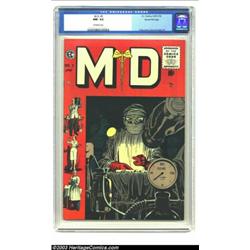 M.D. #5 Gaines File pedigree 5/12 (EC, 1955) CGC NM- 9.2 Off-white pages....