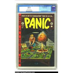 Panic #2 Gaines File pedigree 4/12 (EC, 1954) CGC NM 9.4 Off-white to white pages. The difference...