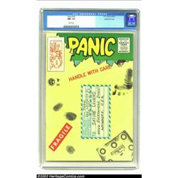 Panic #10 Gaines File pedigree 4/12 (EC, 1955) CGC NM- 9.2 White pages....