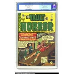 Vault of Horror #12 (#1) White Mountain pedigree (EC, 1950) CGC VF 8.0 Off-white pages. This is o...