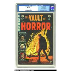 Vault of Horror #36 Gaines File pedigree 4/12 (EC, 1954) CGC NM+ 9.6 Off-white to white pages. "S...