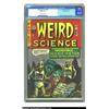 Image 1 : Weird Science #14 (#3) Gaines File pedigree 8/11 (EC, 1950) CGC NM+ 9.6 Off-white to white pages....