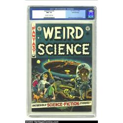 Weird Science #16 Gaines File pedigree 4/11 (EC, 1952) CGC NM+ 9.6 Off-white to white pages....