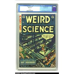 Weird Science #20 Gaines File pedigree 4/11 (EC, 1953) CGC NM+ 9.6 White pages....