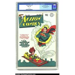 Action Comics #102 Mile High pedigree (DC, 1946) CGC NM+ 9.6 White pages. You won't find another...