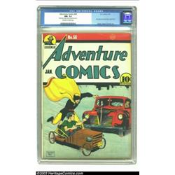 Adventure Comics #58 (DC, 1941) CGC NM- 9.2 Off-white to white pages. Cover artist Bernard Baily...