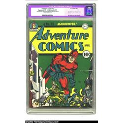 Adventure Comics #73 (DC, 1942) CGC Apparent VF 8.0 Extensive (P) Cream to off-white pages. Simon...