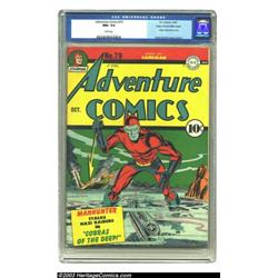 Adventure Comics #79 Mile High pedigree (DC, 1942) CGC NM+ 9.6 White pages....