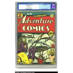 Adventure Comics #86 (DC, 1943) CGC FN+ 6.5 Cream to off-white pages. Joe Simon and Jack Kirby de...