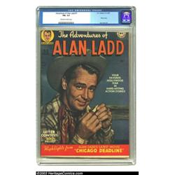 Adventures of Alan Ladd #1 (DC, 1949) CGC FN+ 6.5 Off-white to white pages. Perhaps best known fo...