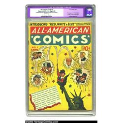 All-American Comics #1 (DC, 1939) CGC Apparent VG+ 4.5 Slight (A) Off-white pages....