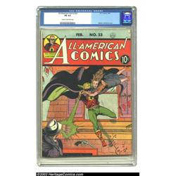 All-American Comics #23 (DC, 1941) CGC FN 6.0 Cream to off-white pages....