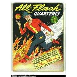 All-Flash Quarterly #1 (DC, 1941) Condition: VF/NM. The first issue of Flash's solo series is pac...