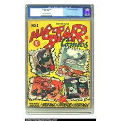 All Star Comics #1 (DC, 1940) CGC VG+ 4.5 Cream to off-white pages....