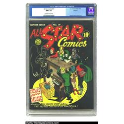 All Star Comics #19 Rockford pedigree (DC, 1943) CGC NM+ 9.6 Off-white to white pages....