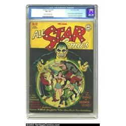 All Star Comics #33 (DC, 1947) CGC VG+ 4.5 Cream to off-white pages. What better line-up to epito...