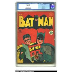 Batman #8 (DC, 1942) CGC VG+ 4.5 Cream to off-white pages. If you are fortunate enough to have a...