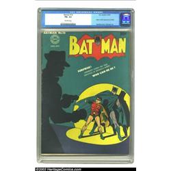Batman #16 (DC, 1943) CGC FN+ 6.5 Off-white pages. This early <B>Bat...
