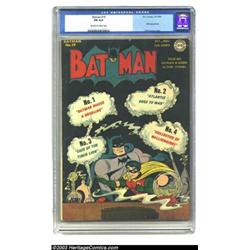 Batman #19 (DC, 1943) CGC FN 6.0 Off-white to white pages. <B>Batman...