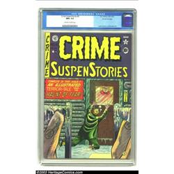 Crime SuspenStories #8 Gaines File pedigree 2/12 (EC, 1951) CGC NM+ 9.6 Off-white to white pages....
